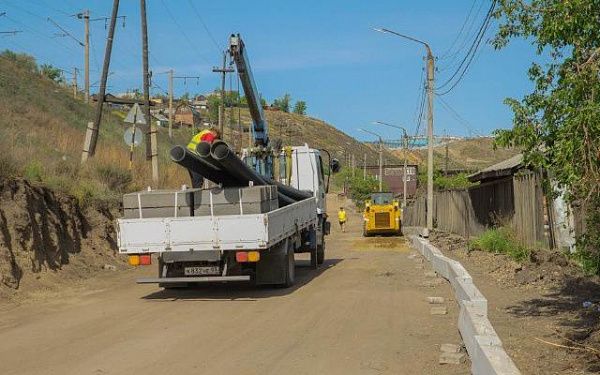 В частном секторе Улан-Удэ ремонтируют дорогу 