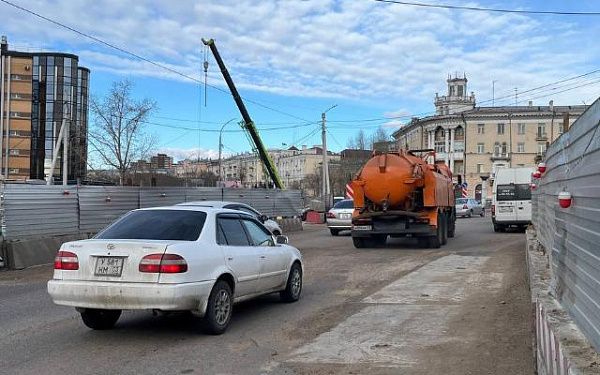 В Улан-Удэ на проспекте Победы расширили проезд