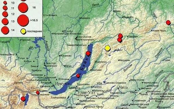 В Бурятии зарегистрировано землетрясение