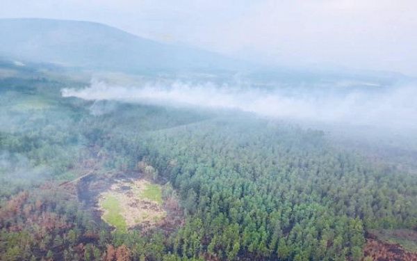 Дым из Забайкальского края накрыл районы Бурятии 