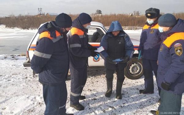 В Улан-Удэ прошла операция "Тонкий лёд"