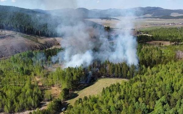 Беспилотники эффективно помогают в борьбе с лесными пожарами в Бурятии