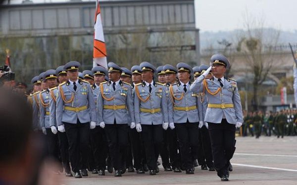Парад Победы в Улан-Удэ посетила большая делегация Монголии