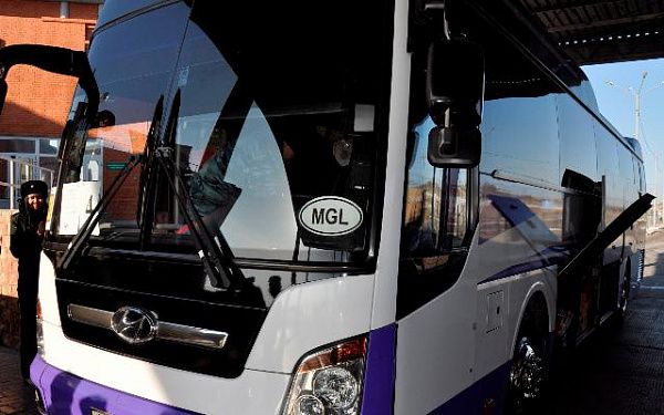 Бурятская таможня задержала автобус монгольской транспортной компании