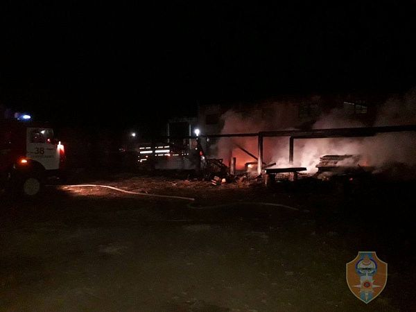 Крупный пожар потушили в Прибайкальском районе Бурятии