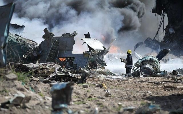 В Нижнем Саянтуе вновь горит мусорный полигон