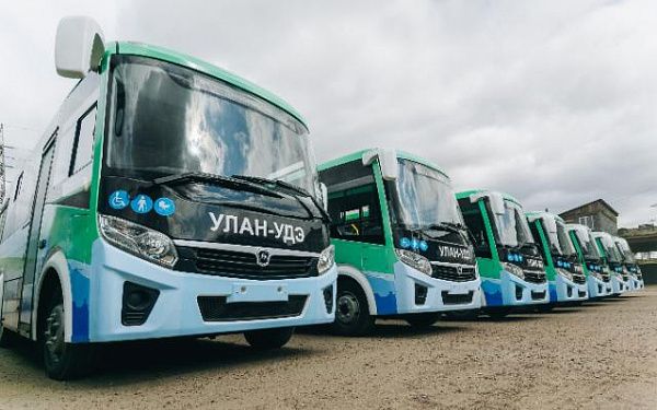В Улан-Удэ прибыла четвертая партия автобусов 