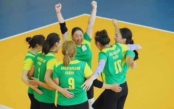 Волейболистки из Бурятии стали одними из лучших на Всероссийских сельских играх