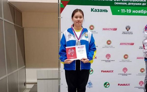 Пулевик из Бурятии стала серебряным призером Всероссийских соревнований