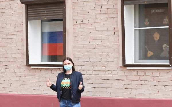 Студенты Бурятии принимают участие во Всероссийской акции «Окна России»