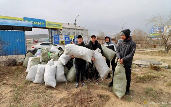 В Улан-Удэ по итогам месячника вывезено рекордное количество мусора