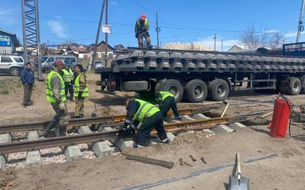 В Улан-Удэ завершилась ремонтная кампания трамвайных путей