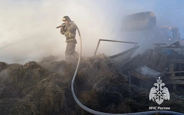 В Бурятии за сутки пожарные подразделения реагировали на 4 возгорания