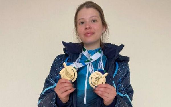Юная лыжница из Бурятии взяла второе золото на соревнованиях «Дети Азии»
