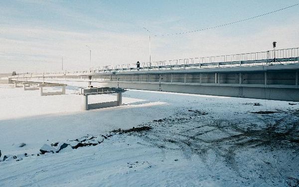 Завершен капитальный ремонт моста через реку Зун-Мурэн на трассе А-333
