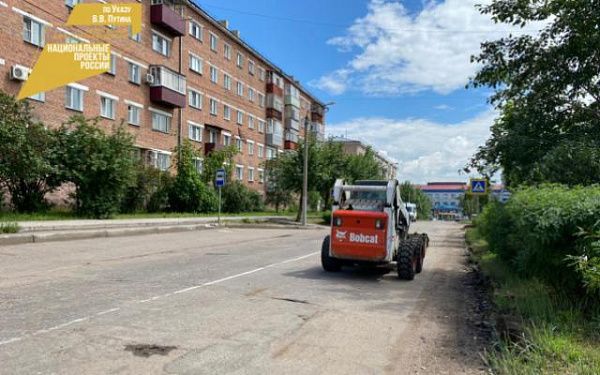 В Улан-Удэ начался ремонт второго участка дороги по улице Чертенкова