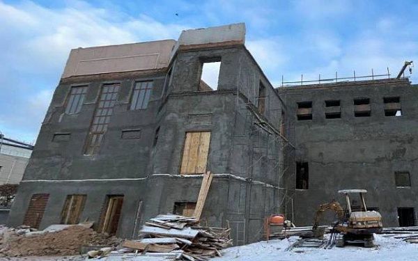 Реконструкция театра кукол в Улан-Удэ идет активными темпами 