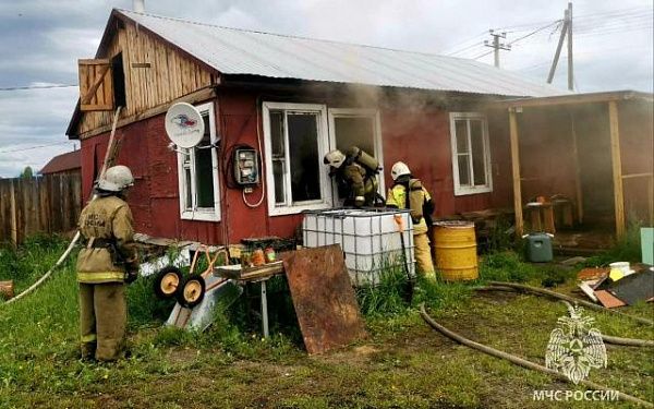 В Северобайкальске в пожаре погиб мужчина