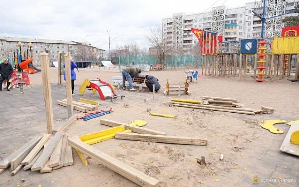 В парках Улан-Удэ появятся детская площадка и скейт-парк