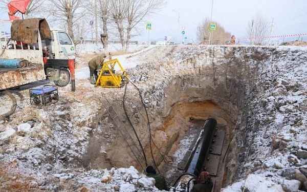 В левобережной части Улан-Удэ проложено 17,8 км новых сетей водоснабжения