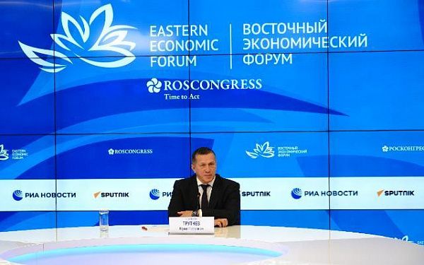 Юрий Трутнев: «На ВЭФ подписаны соглашения на общую сумму 3,6 триллиона рублей»