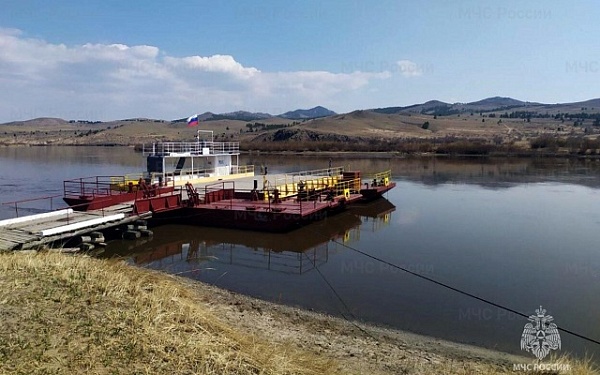 В Бурятии функционируют две паромные переправы