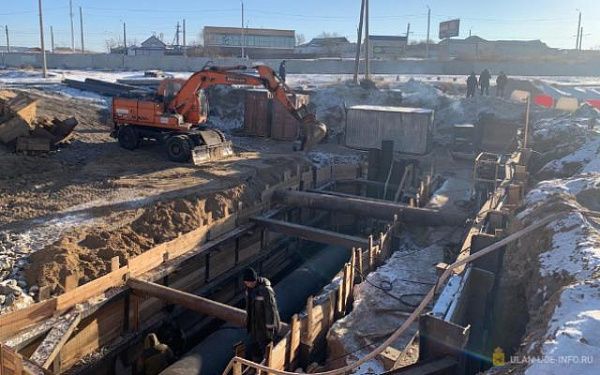 В Улан-Удэ проект по ремонту одного из главных канализационных коллекторов близится к своему завершению