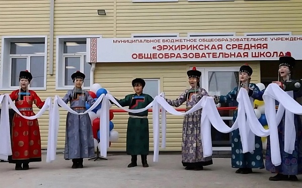 Эрхирикская школа открылась для 804 учеников после капремонта