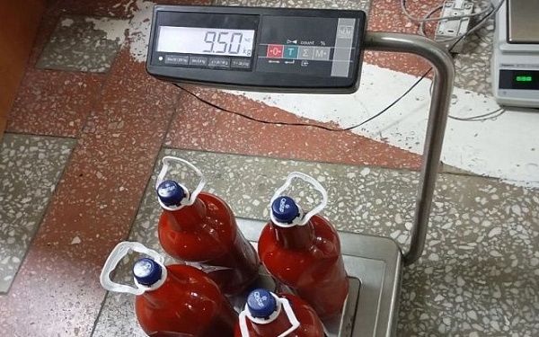 В Кяхте Россельхознадзором пресечён ввоз 9 литров кумыса