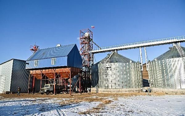 Первый в Бурятии зерносушильный комплекс запустили в Тарбагатайском районе