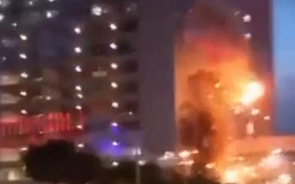 В Москве беспилотники атаковали башни «Москва Сити»