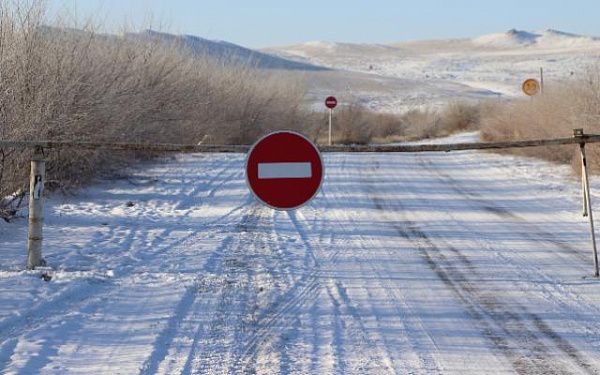 В Прибайкальском районе временно приостановлена работа ледовой переправы в населенном пункте Татаурово