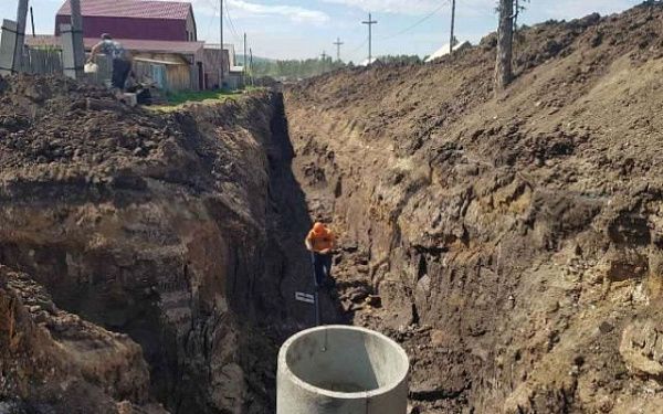 В городе Кяхта началось строительство сетей водоснабжения