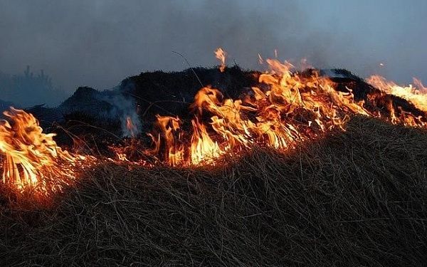 Пожар в Кабанском районе