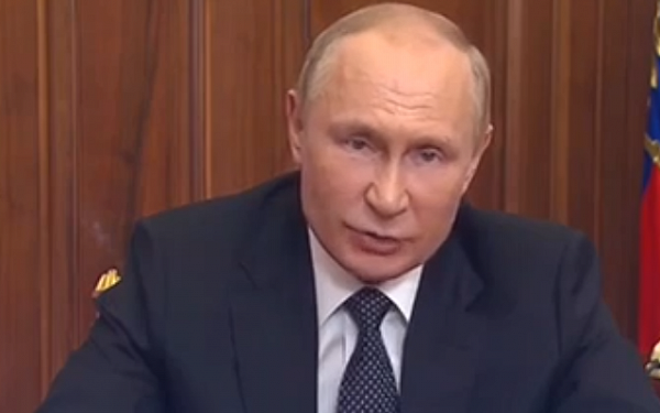 Владимир Путин объявил частичную мобилизацию в стране
