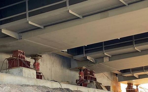 В Улан-Удэ пролёты Третьего моста опустили на опоры 