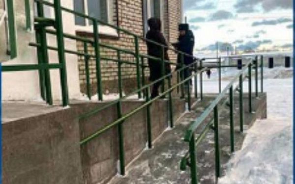 После проверки прокуратуры в районе Бурятии установлен пандус