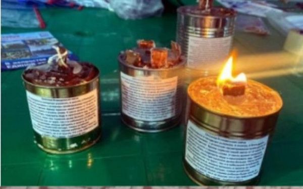 В районе Бурятии изготавливают окопные блиндажные свечи