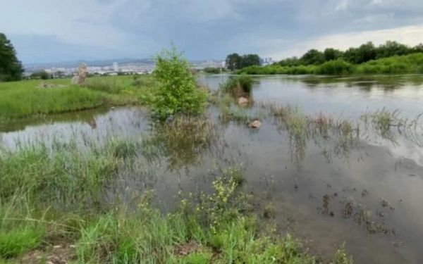 В реках Улан-Удэ уровень воды не вызывает опасений