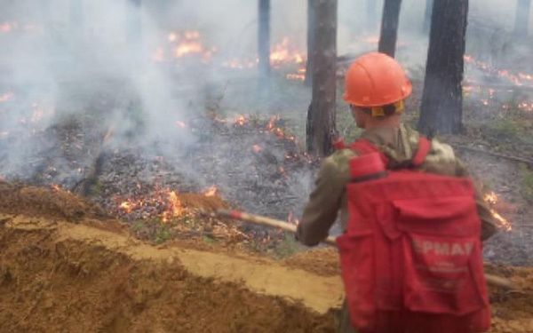 На севере Бурятии ликвидировали лесной пожар