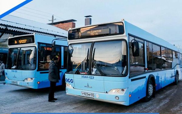 В Улан-Удэ увеличено время курсирования востребованных автобусных маршрутов 