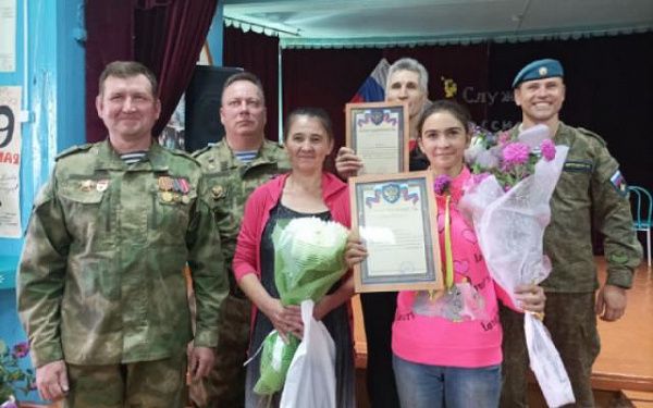 В районе Бурятии чествовали воинов, вернувшихся со спецоперации на Украине 