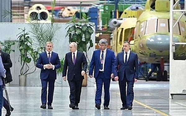 Путин отметил особую роль Улан-Удэнского авиазавода в обеспечении победы