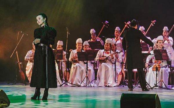Певица Gana дала сольный концерт в Улан-Удэ