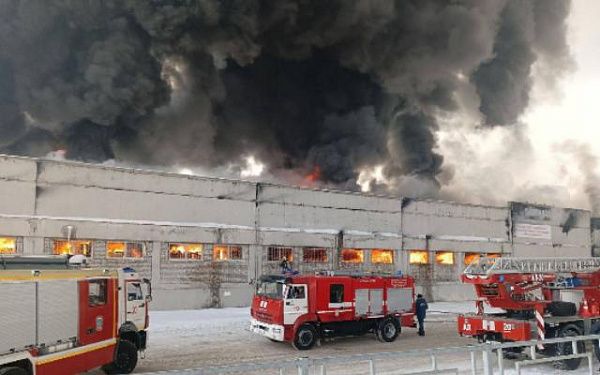 В двух городах России случились крупные пожары