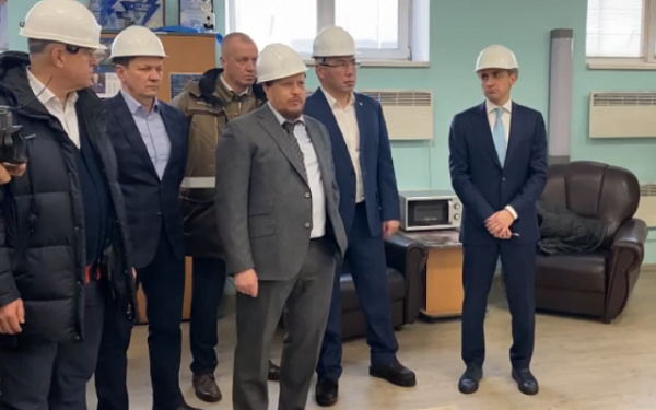 Замминистра энергетики России посетил ТЭЦ-1 в Улан-Удэ