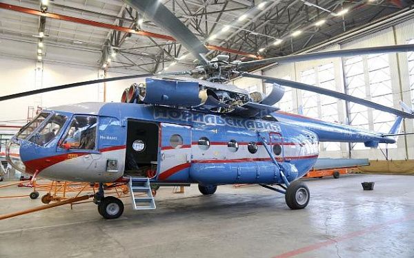 "Вертолеты России" передали "Норильскавиа" два вертолета Ми-8АМТ