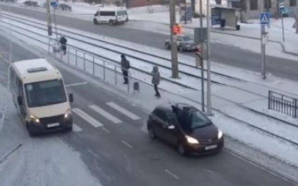 Пешеход попал под колёса в Улан-Удэ 