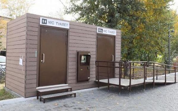 В центре Улан-Удэ новые туалеты уже успели вывести из строя  