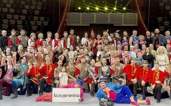 Цирк Бурятии покорил зрителей Татарстана